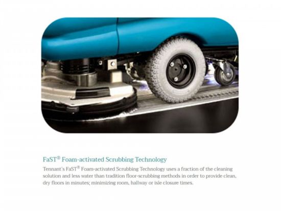 เทคโนโลยีสร้างโฟมขัด FaST® ของ Tennant